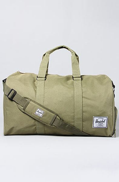 Herschel Supply Co. The Novel Duffle Bag in Olive Drab in Green for Men (olive) - Lyst