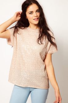 River Island Sequin Top - Lyst