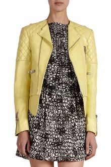 Balenciaga Quilted Biker Jacket - Lyst