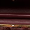Alexander Mcqueen Classic Skull Box Clutch in Purple (oxblood) - Lyst