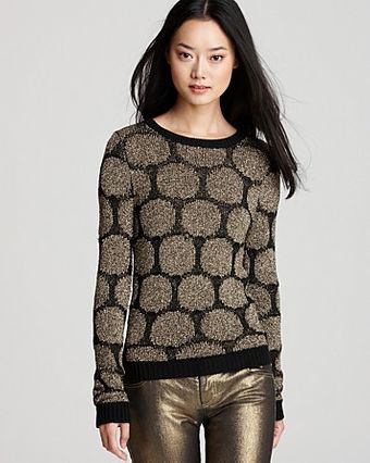 Alice + Olivia Sweater Selia Double Knit - Lyst