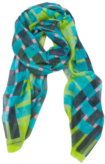 Jonathan Saunders Printed Scarf - Lyst