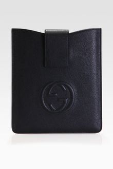 Gucci Soho Leather Ipad Case - Lyst