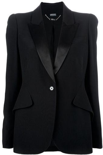 Alexander McQueen Single Button Blazer - Lyst