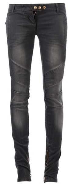 Balmain Skinny Jeans - Lyst