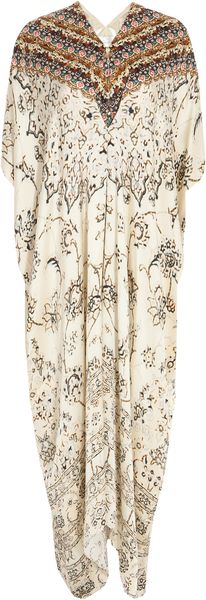 Camilla Harem Beaded Long Kaftan - Lyst