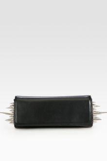 Christian Louboutin Marquise Spiked Clutch - Lyst