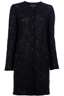 Dolce & Gabbana Long Sleeve Lace Dress - Lyst