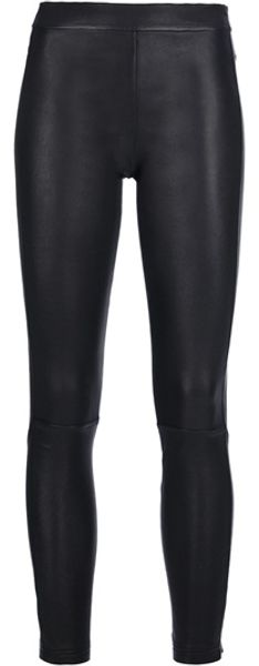 Givenchy Lamb Skin Trouser - Lyst
