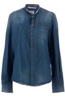 Golden Goose Deluxe Brand Washed Denim Shirt - Lyst