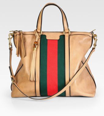 Gucci Rania Leather Top Handle Bag - Lyst