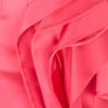 Karen Millen Extreme Waterfall Satin Dress in Pink (fuchsia) - Lyst