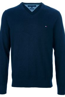 Tommy Hilfiger Vneck Sweater - Lyst