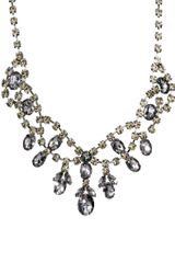 Asos Premium Jewelled Bib Necklace