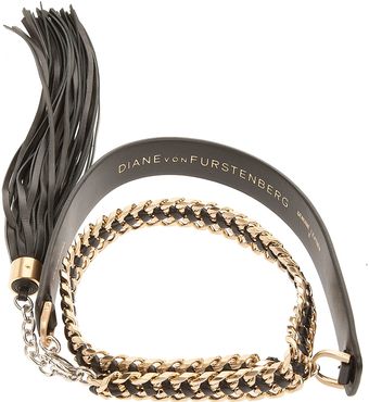 Diane Von Furstenberg Tahra Chain Belt  - Lyst