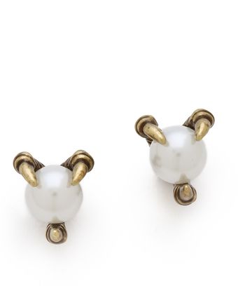 House Of Harlow Talon Orb Stud Earrings - Lyst