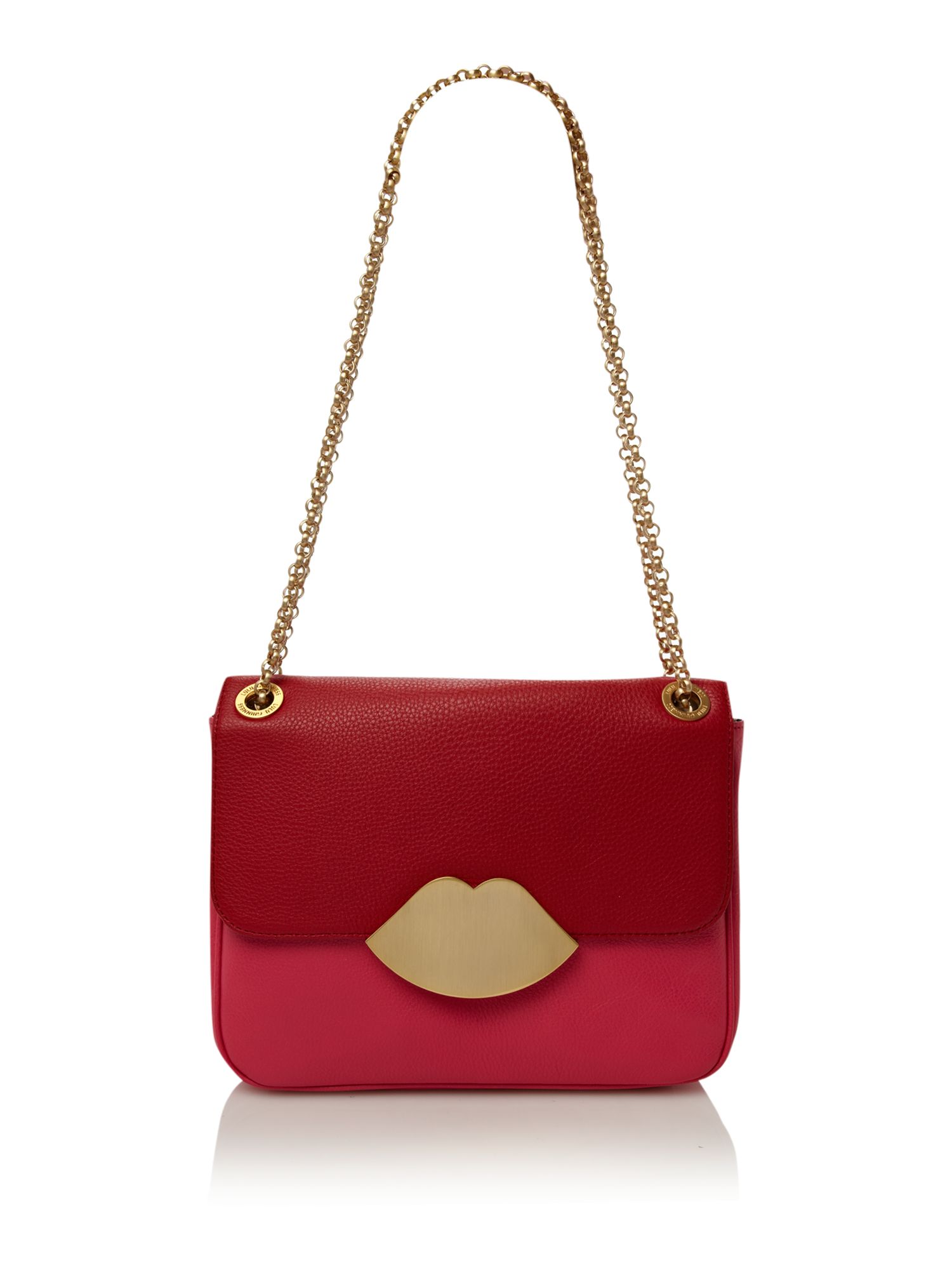 lulu guinness red bag