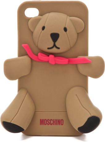 Moschino Teddy Bear Iphone Holder - Lyst
