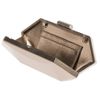Oscar De La Renta Bronze Nappa Clutch in Gold (bronze) - Lyst