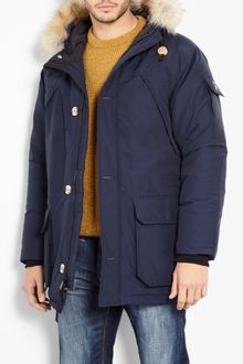 Penfield Navy Arctic Hoosan Parka - Lyst
