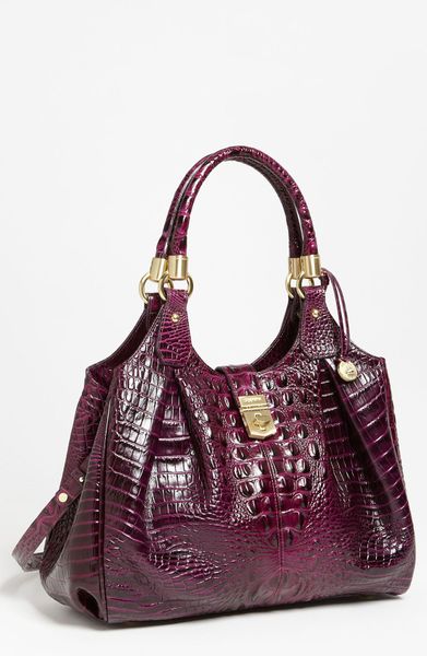 purple brahmin handbags