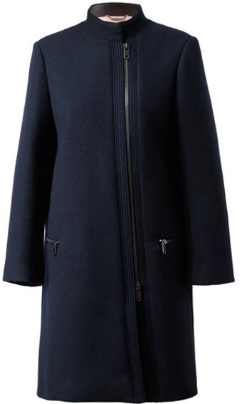 Chloé Tailored Woolangora Coat - Lyst