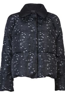 Giambattista Valli Tweed Print Padded Jacket - Lyst
