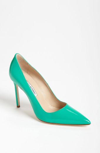 Manolo Blahnik Bb Pointy Toe Pump - Lyst