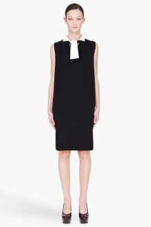 Chloé  Two Tone Tieneck Shift Dress - Lyst