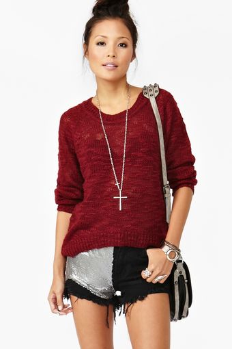 Nasty Gal Sarina Knit  - Lyst