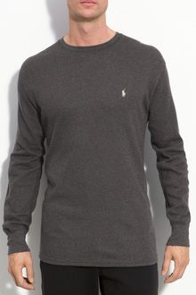 Polo Ralph Lauren Long Sleeve Thermal Crewneck - Lyst