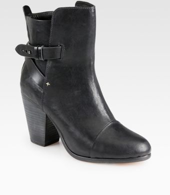 Rag & Bone Kinsey Leather Ankle Boots - Lyst