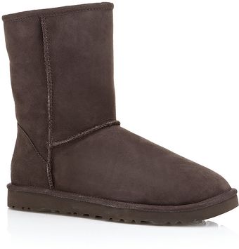 Ugg Short Chocolate Boot - Lyst