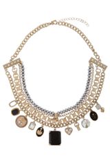 Martine Wester Speakeasy Multichain Collar Necklace