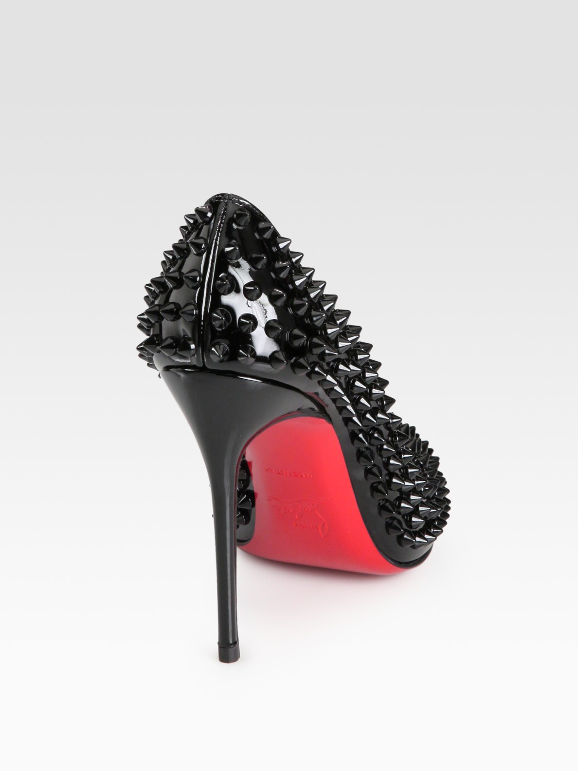 Shoeniverse: Fifi spiked leather pump by Christian Louboutin  