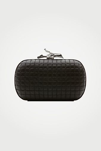 Diane Von Furstenberg Lytton Quilted Leather Small Clutch - Lyst