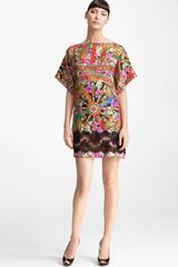 Dolce & Gabbana Lace Trim Twill Tunic