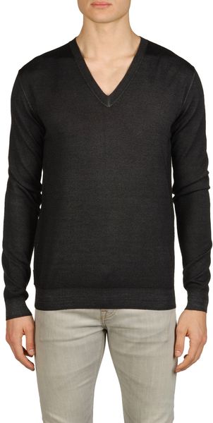 Prada Sport Vneck - Lyst