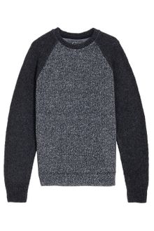 T By Alexander Wang Contrast Sweatshirt - Lyst