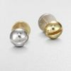 A.l.c. Two Tone Screw Stud Earrings in Silver - Lyst