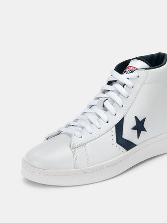 Converse Converse Pro Leather Mid Plimsolls - Lyst