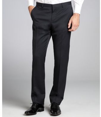 Gucci  Wool Flat Front Pants - Lyst