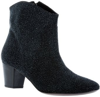 Luca Valentini Lia Glitter Embellished Boot - Lyst