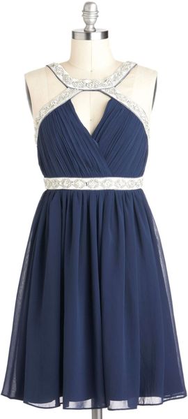 ModCloth Celestial Shimmer Dress - Lyst