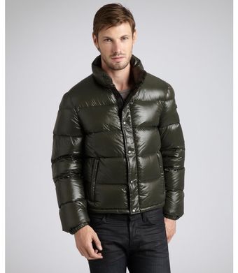 Prada  Quilted Nylon Cropped Down Fill Coat - Lyst