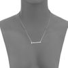 A.l.c. Heartshaped Nail Necklace in Silver (rose) - Lyst