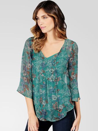 Ella Moss Rosemary Short Sleeve Top - Lyst