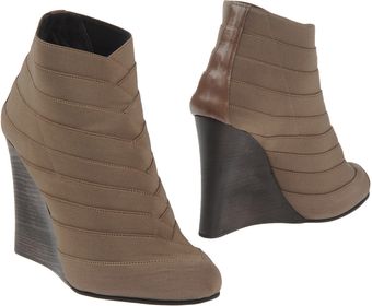 Nicole Brundage Ankle Boots - Lyst