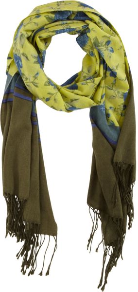 Rag & Bone Uzbeck Flower Scarf - Lyst