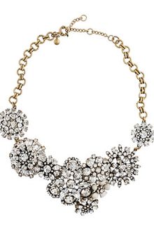 J.Crew Flower Lattice Necklace - Lyst